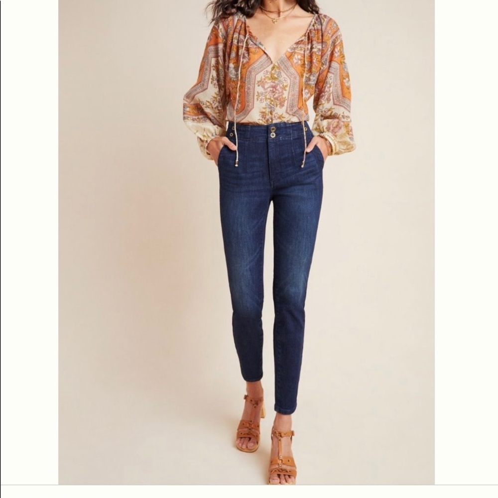 Pilcro and the letterpress high-rise Jeans 30T